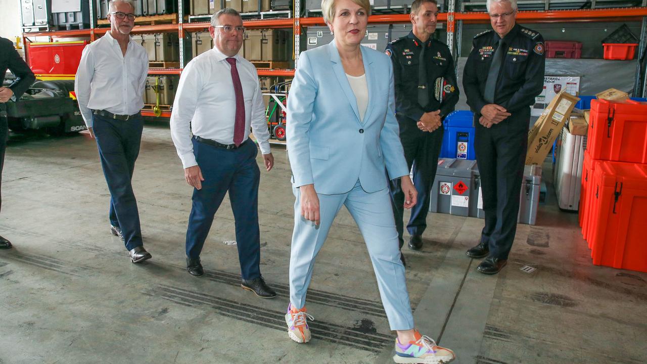 The MP is known for her love of shoes. Picture: Glenn Campbell / NCA NewsWire