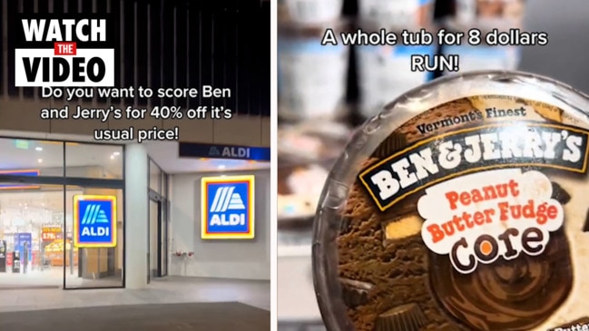 Aldi selling Ben & Jerry's for just $8