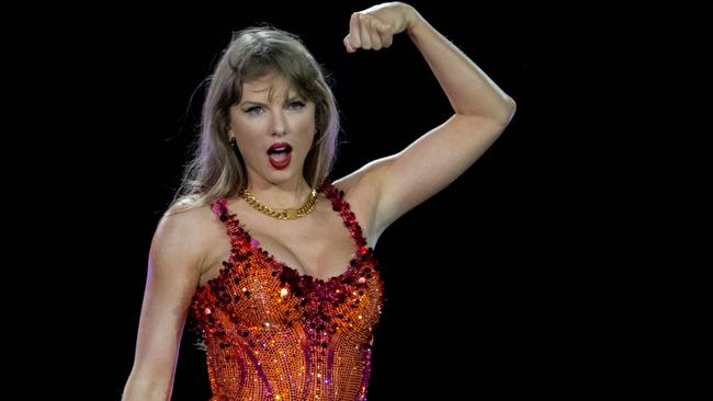 Taylor Swift has shared around the profits of her record-breaking Eras tour. Picture: CHANDAN KHANNA / AFP