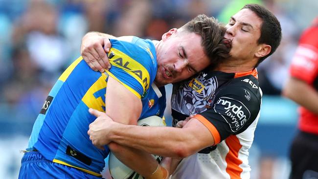 Mitchell Moses-clint Gutherson Swap Knocked On Head By Parramatta Eels 