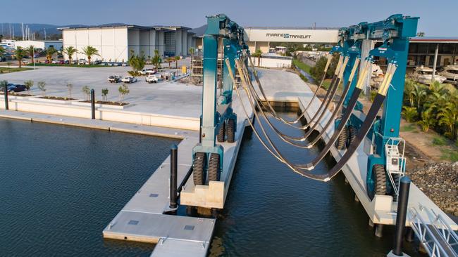 The Boat Works new shipyard and marina at the Gold Coast Marine Precinct in Coomera. Picture: Supplied.