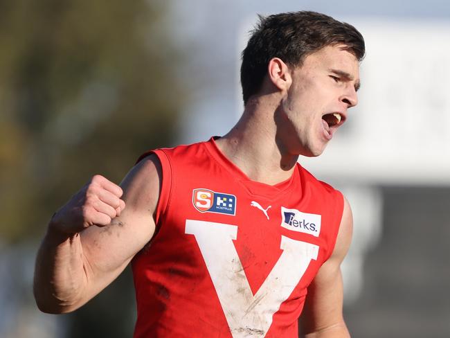 Tyson Brazel during his time with North Adelaide. Picture: David Mariuz