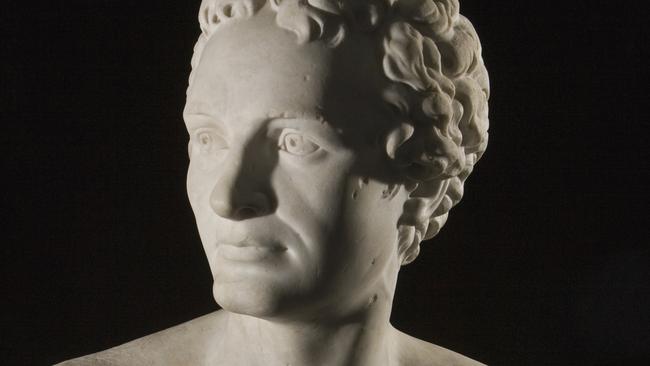 A bust of Captain Cook. Picture: National Museum of Australia