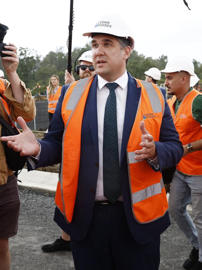 Former Liberal housing spokesman Michael Sukkar. Picture: Richard Dobson/NewsWire