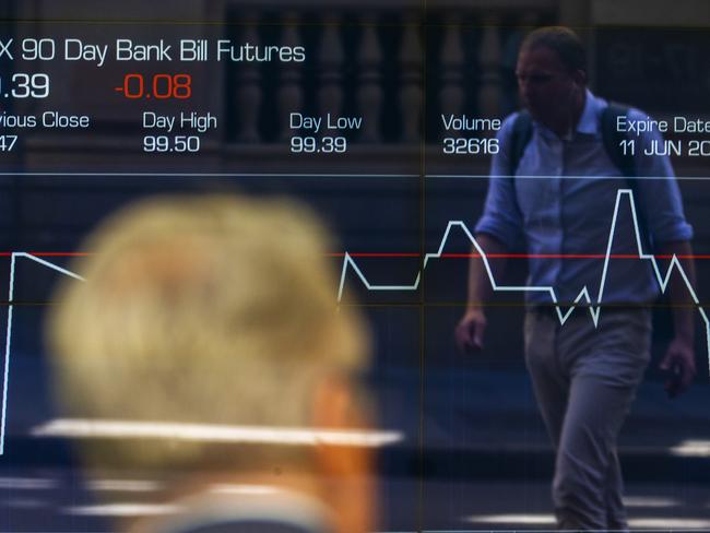 Any sustained rebound in the sharemarket will be linked to a Covid recovery. Picture: Getty Images