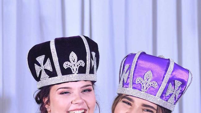 2019 Jacaranda Queen Ashton Blackadder and junior Jacaranda Queen Brigete Jamieson