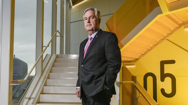 Kevin Scarce has resigned as chancellor of the University of Adelaide. Picture: Roy VanDerVegt