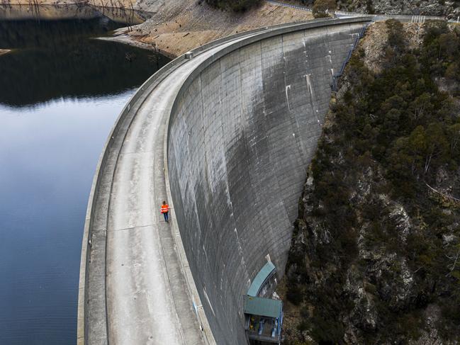 The Tumut Pond reservoir in the Snowy Mountains.Photo by Rohan Thomson5 September 2019