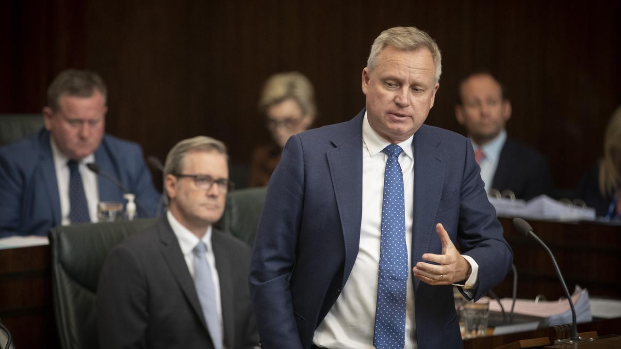 Tasmanian Parliament, Premier Jeremy Rockliff. Picture: Chris Kidd