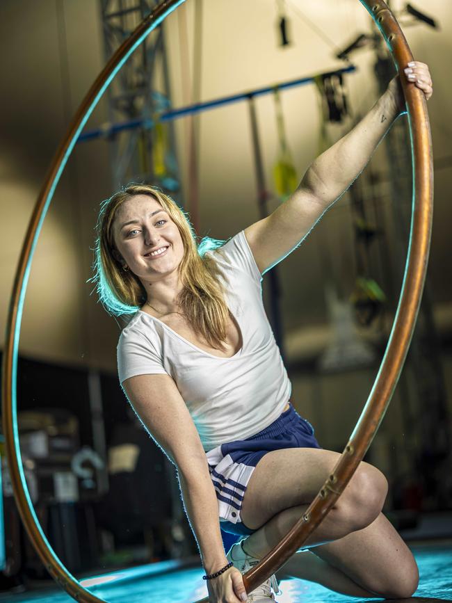 Luzia performer Sarah Togni. Picture: Wayne Taylor