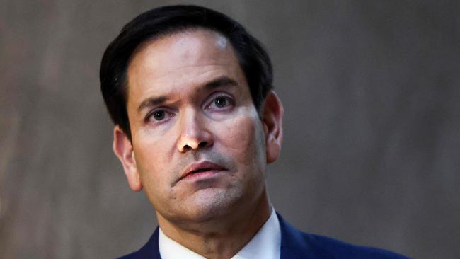US Secretary of State Marco Rubio announced the cuts on Monday.Picture: AFP
