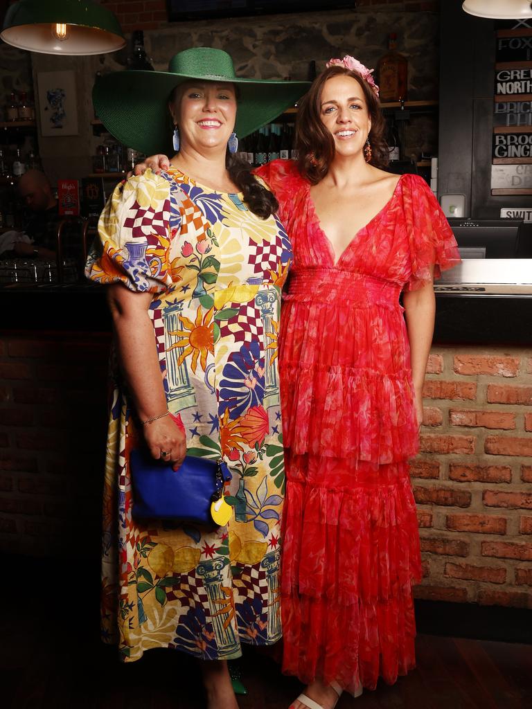 Naomie Tubb and Frae Smith. Melbourne Cup event at The Brick Factory in Salamanca. Picture: Nikki Davis-Jones