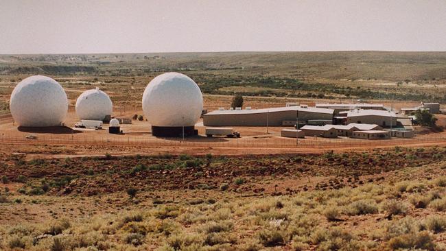 The Joint Defence Space Communications Station (or spy base) at Nurrungar near Woomera, South Australia. Picture: Supplied