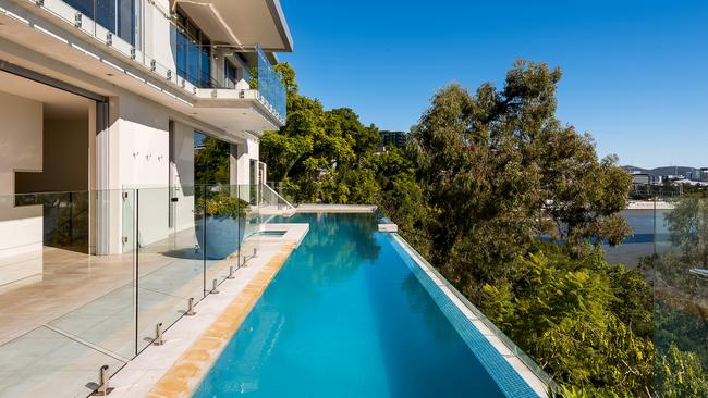 This property at 1 Leopard St, Kangaroo Point, sold for $15 million in 2021.