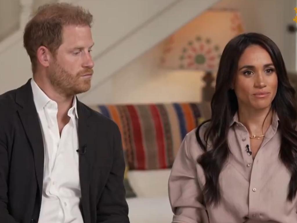 The couple has been trying to carve out post-royal careers in the US. Picture: CBS Sunday Morning