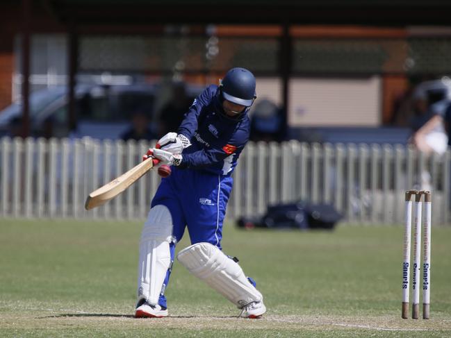 Bareen Haider drives with style for Bankstown. Picture Warren Gannon Photography