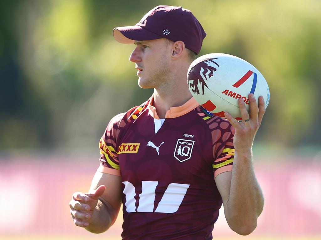 Daly Cherry-Evans is content with his trusty Kia Carnival. Picture: Chris Hyde/Getty Images