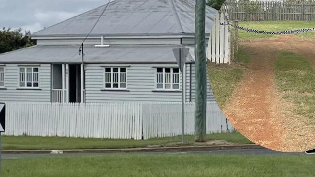 A peaceful neighbourhood in the heart of Kingaroy was the scene of a terrible tragedy on Sunday morning as a house on the corner of Haly St and First Ave was surrounded by police officers and police tape.