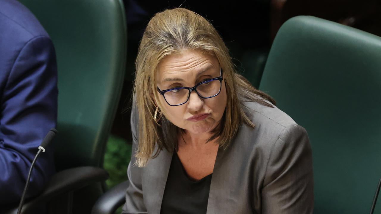 New Victorian premier Jacinta Allan was grilled about the Commonwealth Games cancellation. Picture: David Caird