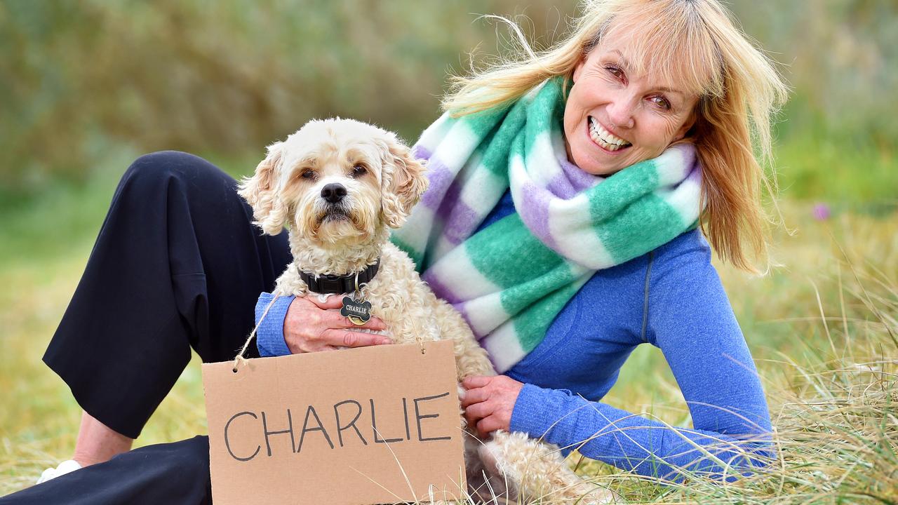 Jan Munro with her Cavoodle Charlie, who has a common dog name. Picture: Nicki Connolly