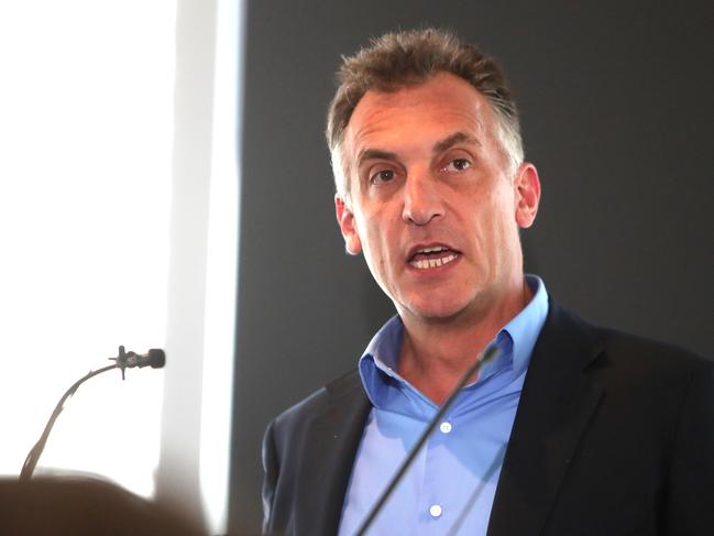 20/11/2019 Antony Catalano speaking  at a Thorney investment presentation in Melbourne .  Picture: David Geraghty / The Australian