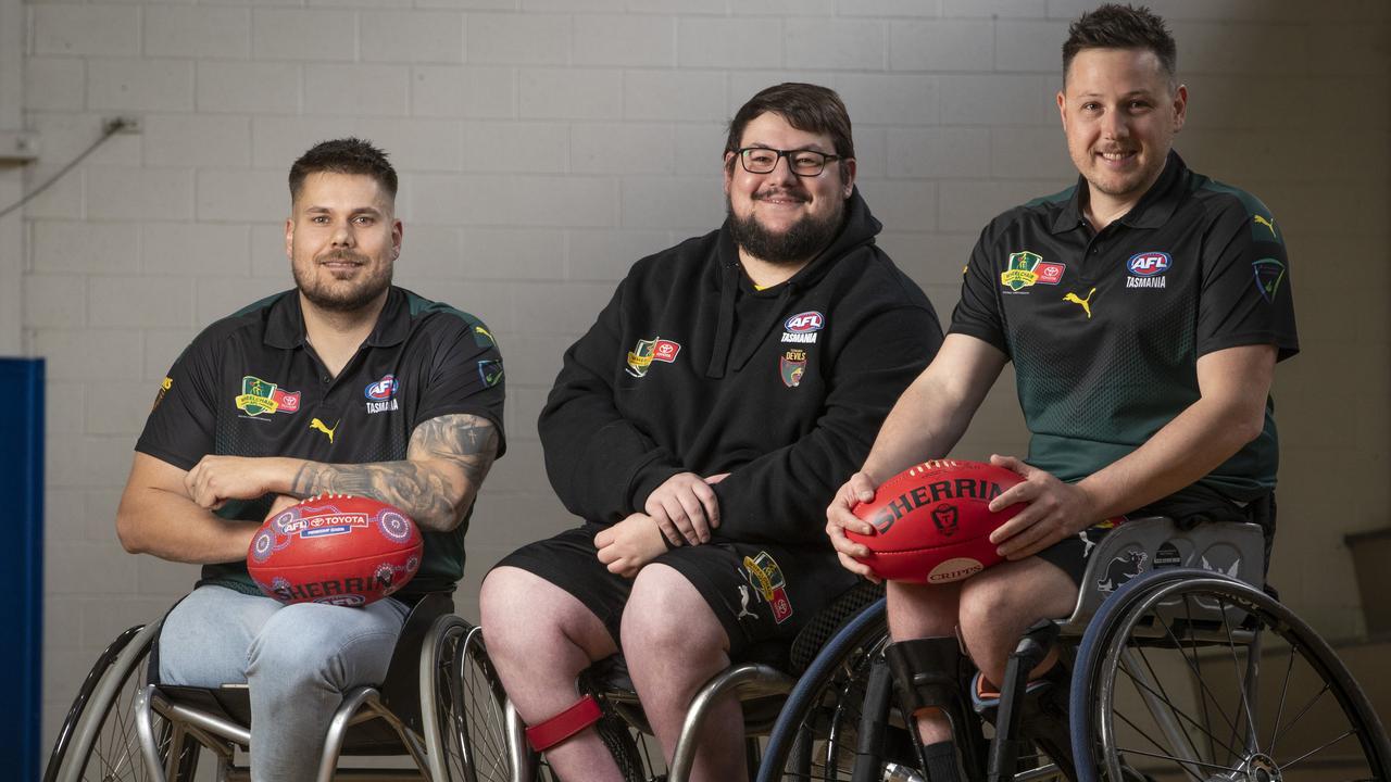 Wheelchair AFL Championships Tassie set to send a strong team