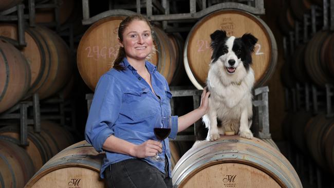 Ross Hill Wines assistant winemaker Isabelle Locke. The Orange winery is expecting to make 10 per cent of its business from Chinese exports this year. Picture: Rohan Kelly