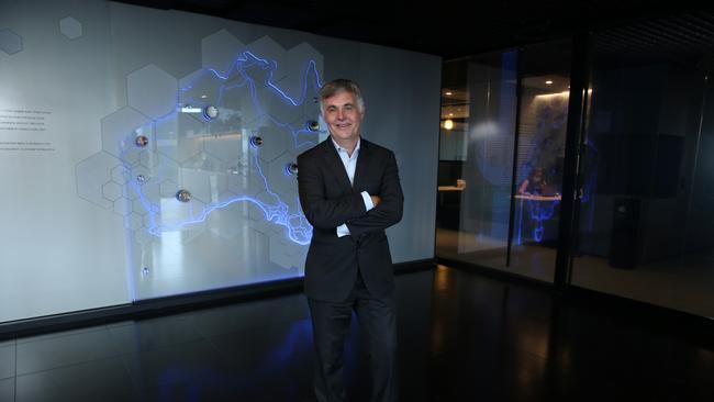 NBN Co CEO Stephen Rue at their offices in North Sydney. Britta Campion / The Australian