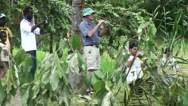 Adrian Fowler travelled through Bougainville as part of a three-week immersion in 2008, tens years after the conflict ended. Picture: Adrian Fowler. 