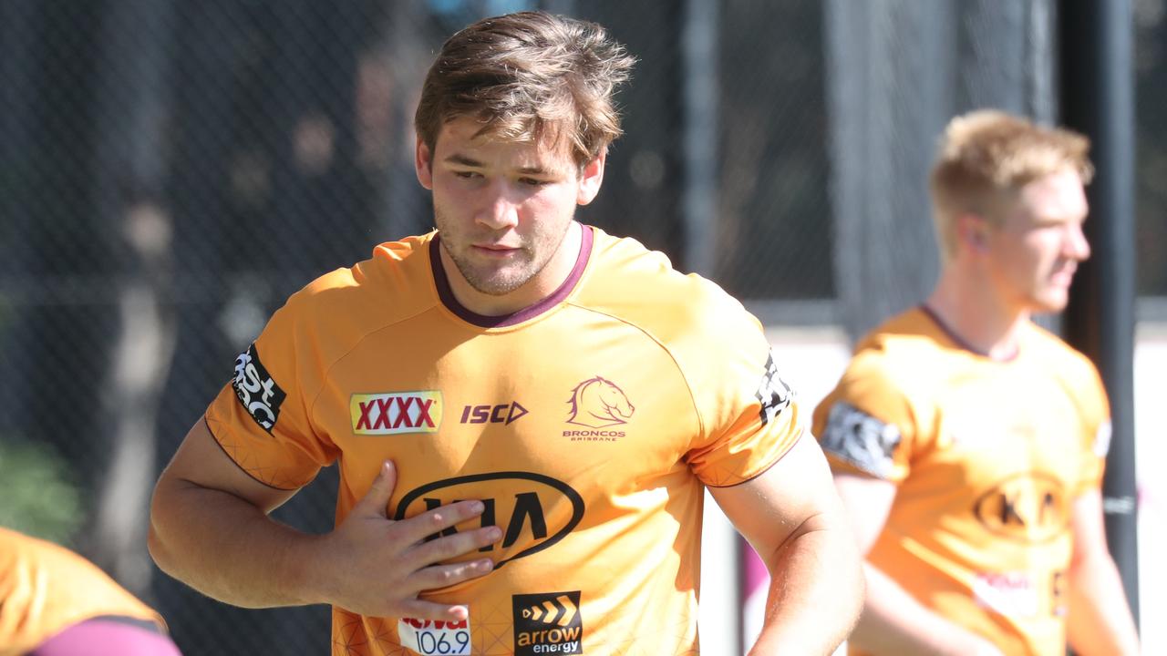 Pat Carrigan has re-signed with the Broncos. Picture: Annette Dew