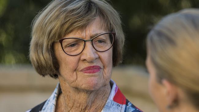 Margaret Court says the interview on The Project was “below the belt”. Picture: Ross Swanborough