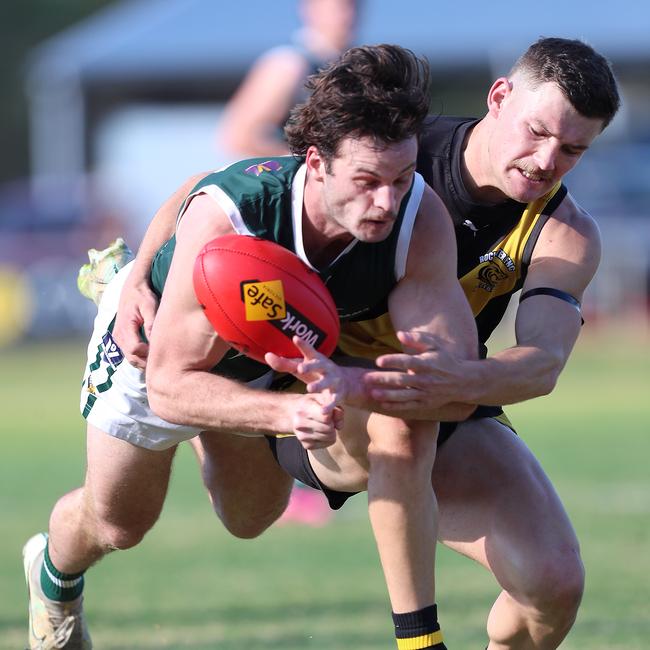 Echuca’s Jack McHale won the GV powerhouse’s best &amp; fairest. Picture Yuri Kouzmin