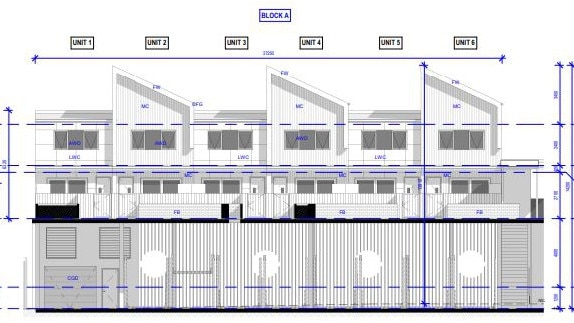 Architectural plans for the proposed $25m mixed-use residential and commercial complex for Narooma.