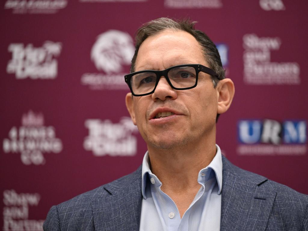 He’s only been the Manly Sea Eagles CEO for less than three years, but Tony Mestrov held his nerve during a testing week for the club. Picture: AAP