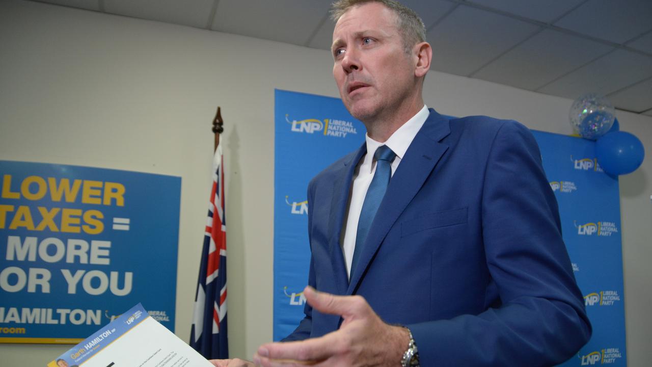 Groom MP and LNP candidate Garth Hamilton.