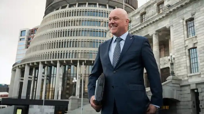 Christopher Luxon has given the National party a fighting chance. Picture: AFP/Getty Images.