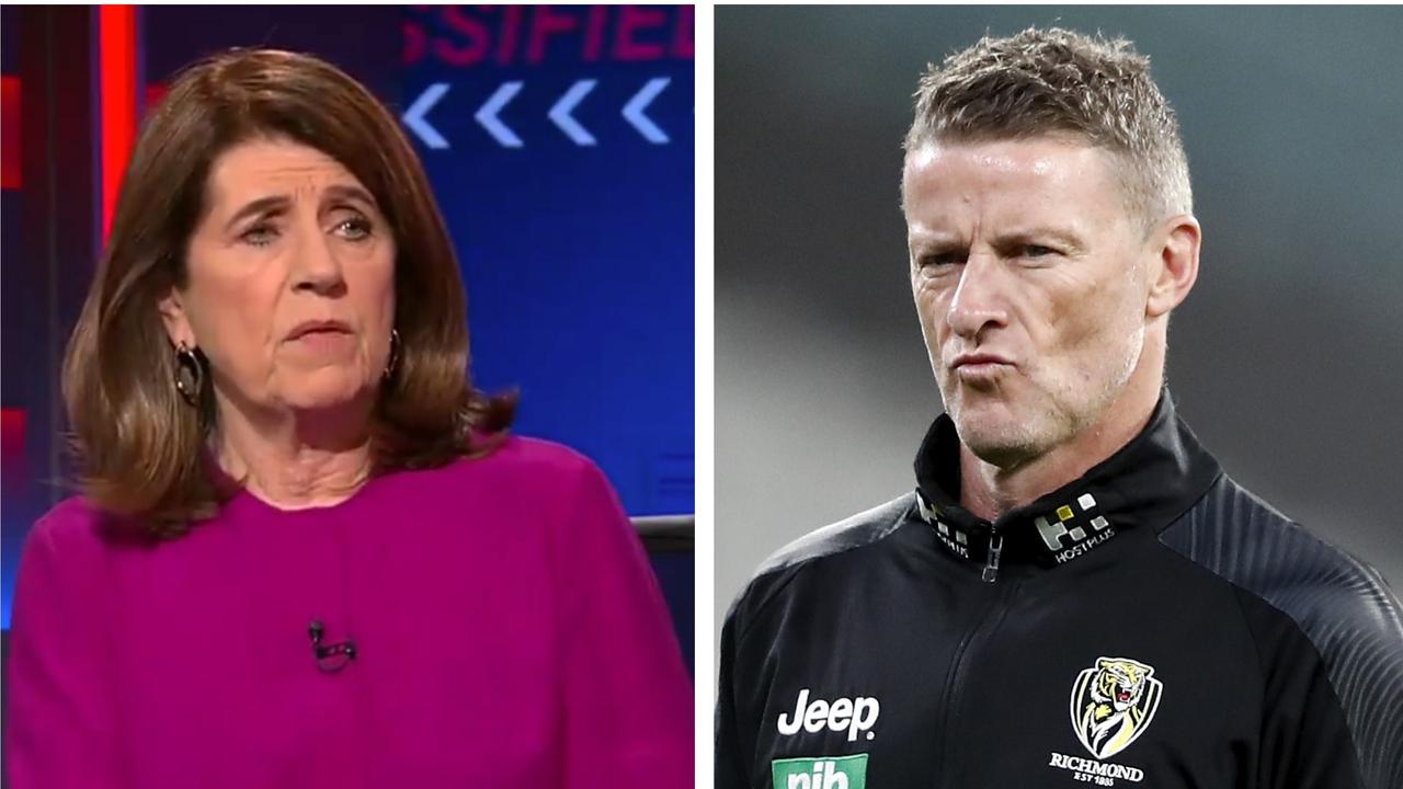 Caroline Wilson has questioned if Damien Hardwick's personal pre-season issues is affecting the club's performance