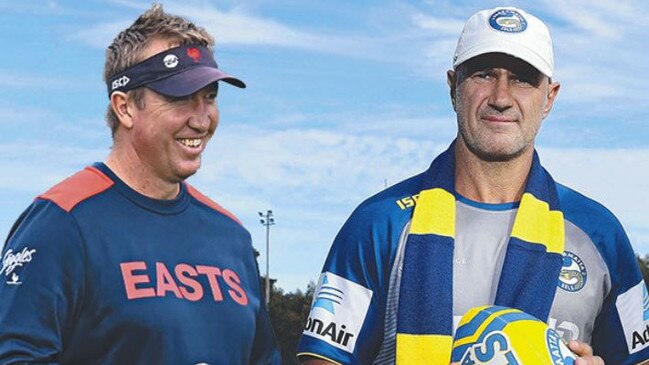 Trent Robinson and Brad Arthur are coaching success stories.