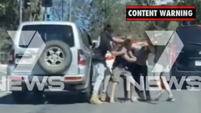 Road rage at Para Hills (7 News)