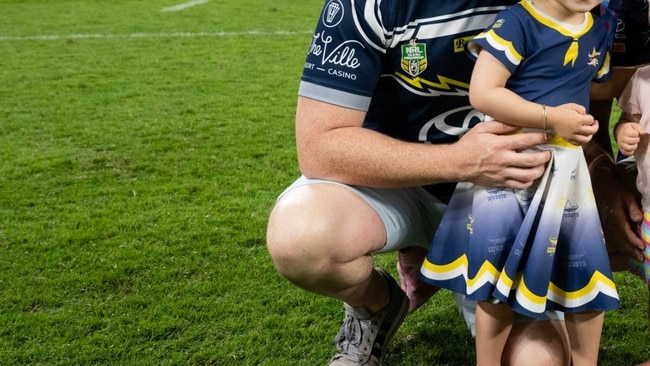 Townsville's casino, The Ville, and betting giant TAB, are major sponsors of the North Queensland Cowboys. Picture: NQ Cowboys