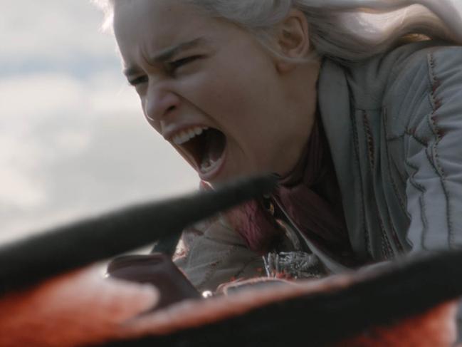 Daenerys Targaryen met a grisly end in Game of Thrones. Picture: AP