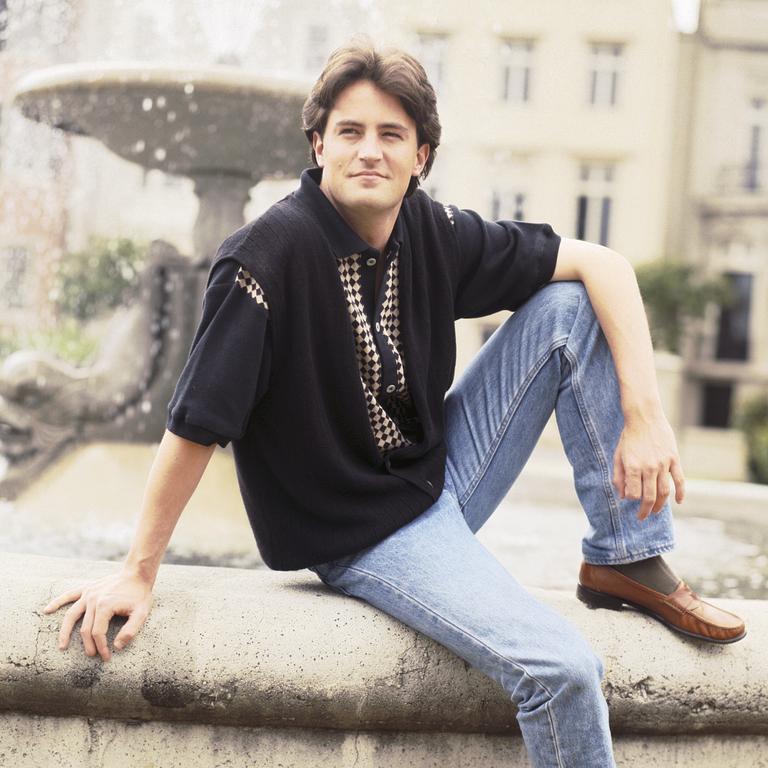 Perry during Friends’ 90s heyday. Picture: Getty