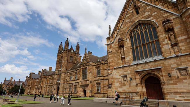 The University of Sydney has banned teachers from sleeping with their students. Picture: NCA NewsWire / Damian Shaw