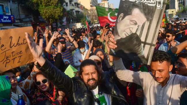 Pakistan’s Jailed Ex-Leader Imran Khan’s Party Calls for Protests