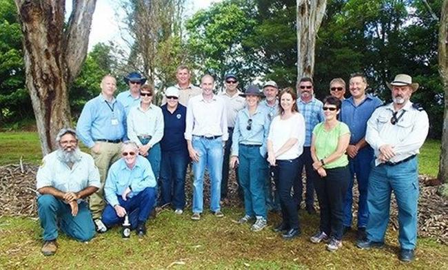 Council rangers, compliance staff and NPWS officers attending the surveillance camera training course run by NE Waste. Photo Contributed. Picture: Contributed