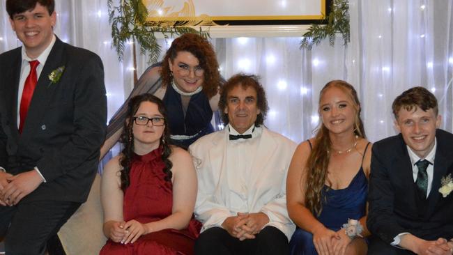 The Economics Class enjoys the Nanango State High School 2023 formal on the night of Friday September 8, 2023.