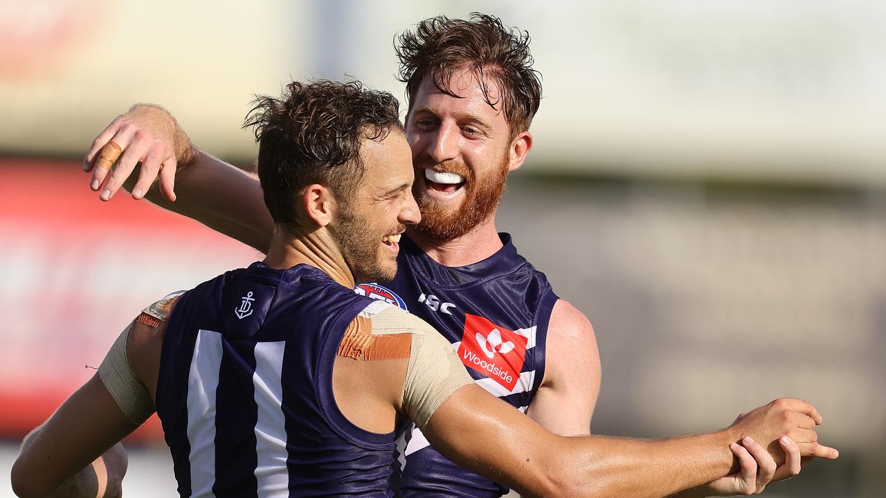 James Aish was everywhere in the Dockers’ win.