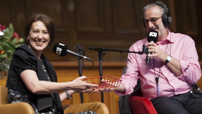 News Breakfast co-host Virginia Trioli left the show this year to replace Jon Faine on radio