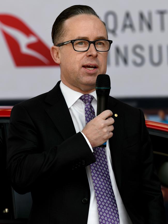 Qantas Group CEO Alan Joyce. Picture: AAP