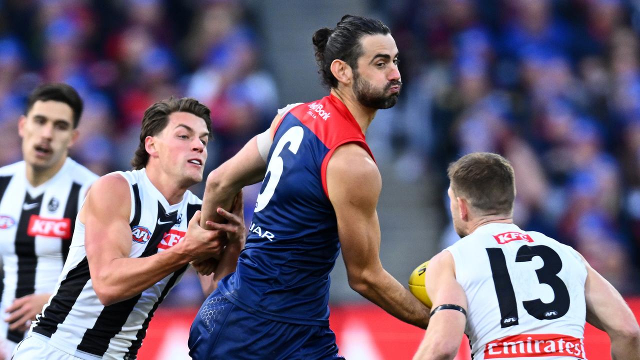 Graham Wright doesn’t believe in overpaying ruckmen, helping send Brodie Grundy to the Demons. Picture: Quinn Rooney/Getty Images